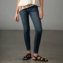 Tennis Jean super slim cinco bolsillos azul 10-0