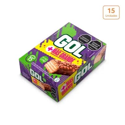 Chocolatina Gol x 15unds x 31g c/u