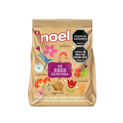 Bolsa galletas Noel madres 2026 x 80g