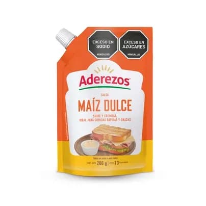 Salsa de Maíz dulce Aderezos x 200g 