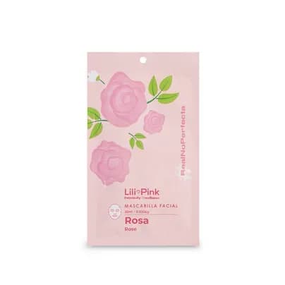 Mascarilla facial Lili pink Rosa x 30 ml