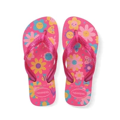Havaianas Sandalias Kids Flores Azul/Plata/Angel 27_28