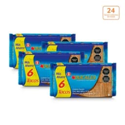 Galletas Ducales x 600g x 6 Tacos internos c/u-0