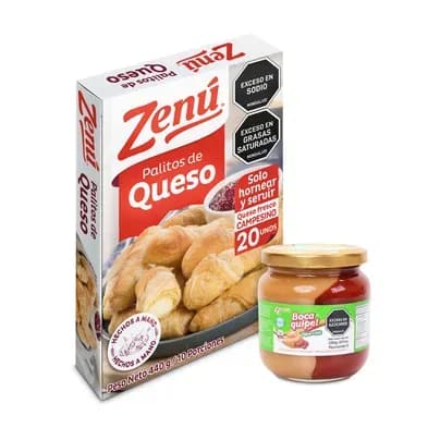 Combo Palitos de queso + Bocaquipe