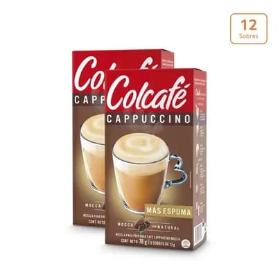 Colcafé Cappuccino Mocca X 6 Sobres X 13G C/U