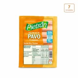 Salchicha de Pavo Pietrán x 350g x 7 unds-0