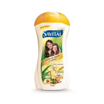 Shampoo Savital Aceite de Argán x 550ml