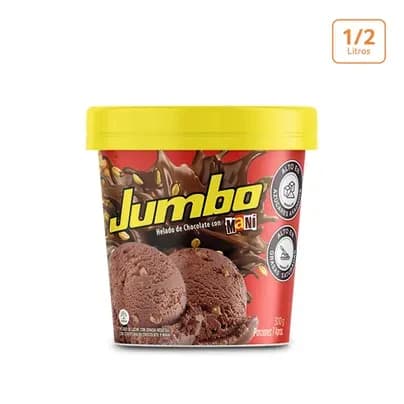 Medio Litro Jumbo Chocolate x 300g