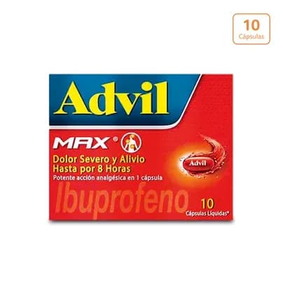 Advil Max X 10 Cápsulas