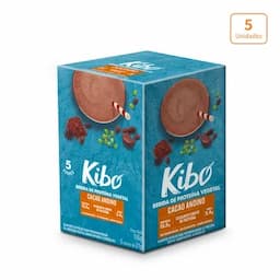 Kibo Bebida de Proteína Vegetal Cacao Andino x 5 unds x 25g c/u-0