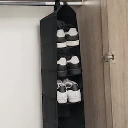 Organizador De Zapatos Vertical Negro-0