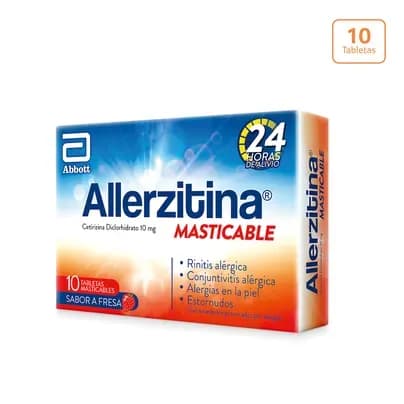 Allerzitina X 10Mg X 10 Tabletas