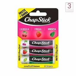 Tripack Chapstick Cereza Fresa Y Menta-0