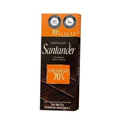 Chocolate Santander 70% x 70g