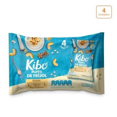 Kibo Snacks Fríjol sabor original