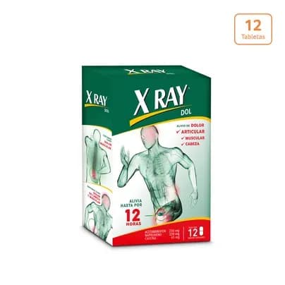 X Ray Dol x 12 Tabletas