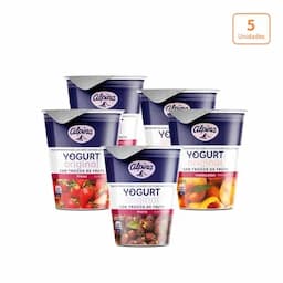 Yogurt Alpina Original surtido x 5 unds-0