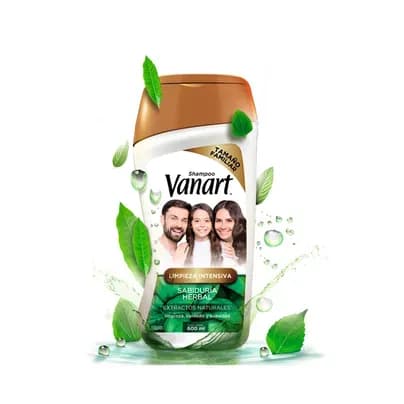 Shampoo Vanart Herbal x 600ml