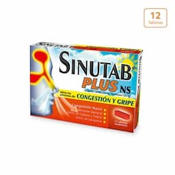 Sinutab Plus Ns X 12 Tabletas-0
