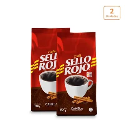 Café Sello Rojo Canela x 120g c/u