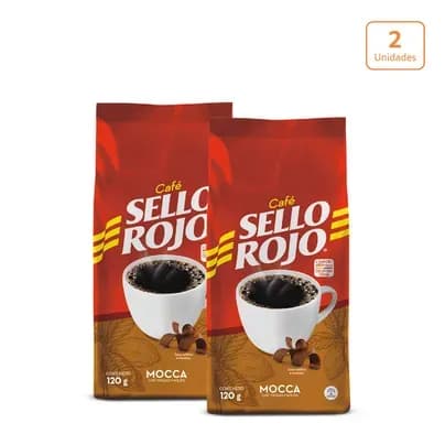 Café Sello Rojo Mocca x 120g c/u
