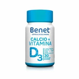 Cápsulas Bénet Calcio + Vitamina D x 30 unds-0