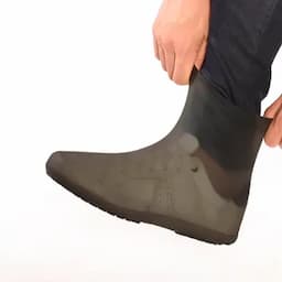Funda gris para zapatos-2