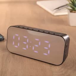 Reloj despertador con parlante-0