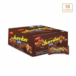 Chocolatina Jumbo Flow Leche Mini x 10 unds x 18g c/u-0