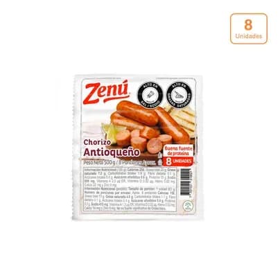 Chorizo Antioqueño Zenú x 500g