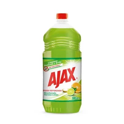 Limpiador Ajax Bicarbonato Naranja Limón x 2L