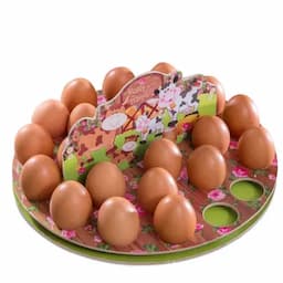 Porta Huevos Rosa Y Su Familia-0