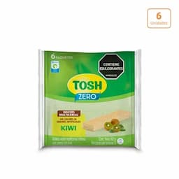 Galletas Tosh Wafer Kiwi sin azúcar x 162g x 6 unds-0