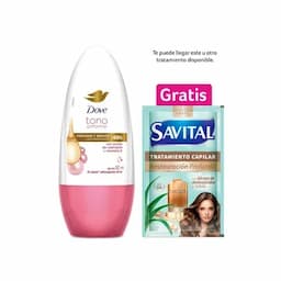 Desodorante roll on Dove Caléndula x 50ml-0