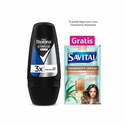 Desodorante Rexona Clinical Expert Clean Roll on x 50ml-0