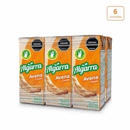 Avena Algarra Canela x 6 unds x 200ml c/u-0