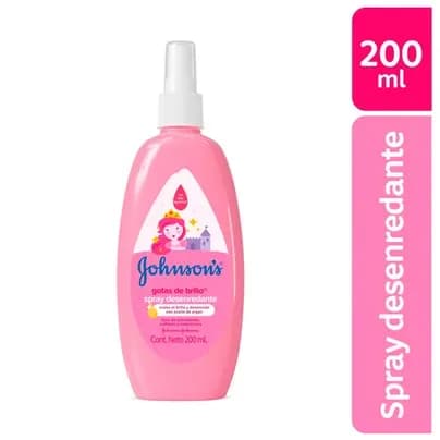 Acondicionador en spray Johnson’s Gotas de Brillo x 200ml