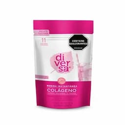 Diversa Bebida en polvo Colágeno Fresa x 75g-0