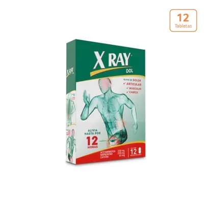 X Ray Dol x 12 Tabletas