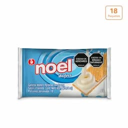 Galletas Wafers Noel Vainilla x 432g x 18 Paquetes-0