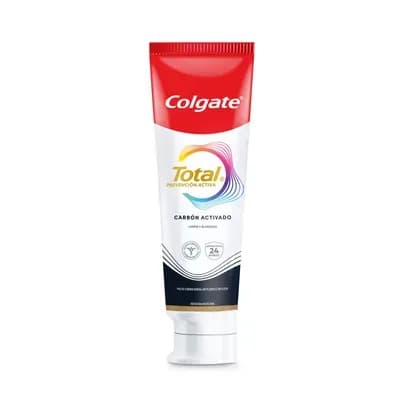 Crema Dental Colgate Total Prevención Activa Carbón x 150ml