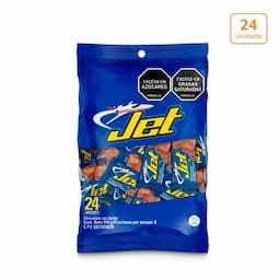 Chocolatina Jet Leche x 24 unds x 6g c/u-0