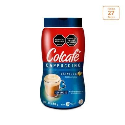 Cappuccino Colcafé Vainilla PET x500g
