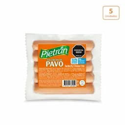 Salchicha de Pavo Pietrán x 225g x 5 unds	-0