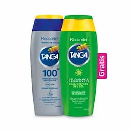 Protector Solar Tanga SPF100 x 130ml Gratis Gel refrescante x 130g-0