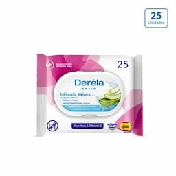 Toallitas Húmedas Íntimas Derela x 25 unds-0