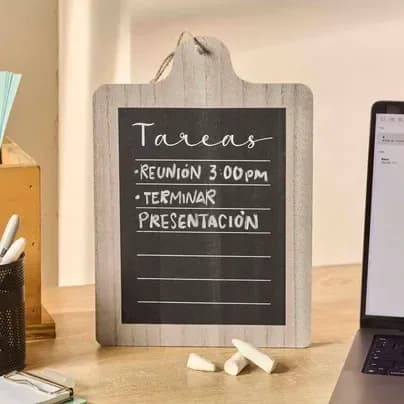 Tablero pequeño para tareas