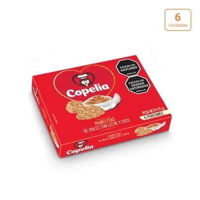 Panelita Copelia x 6 unds x 90g