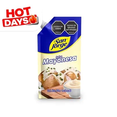 Salsa mayonesa San Jorge x 600gr