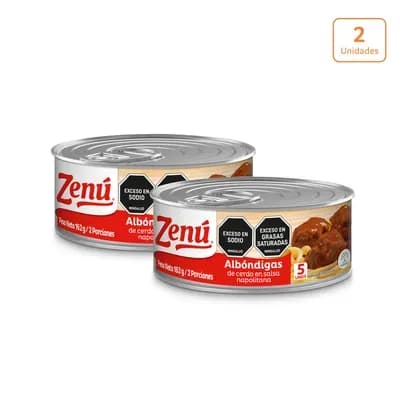 Albóndiga Zenú x 162g c/u